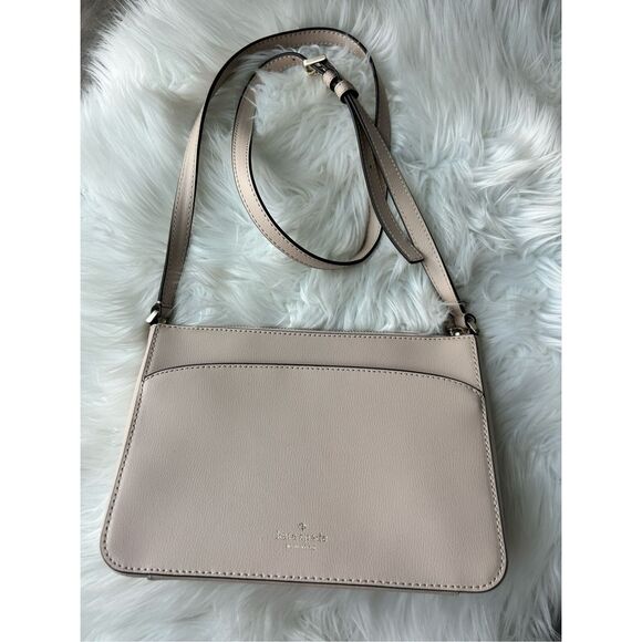 Kate Spade Adel Crossbody pink purse excellent condition - Picture 1 of 7